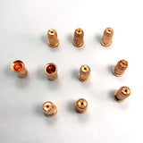 Max 10pcs/set 60A Extended Plasma Cutting Torch Consumable Accessories Nozzle