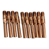 Max 10pcs Gas Shielded Welding Fitting Conductive Tip for Welding A-1