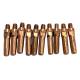 Max Maxb 10pcs Gas Shielded Welding Fitting Conductive Tip for Welding D-1