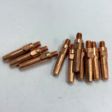 Max Maxb 10pcs Gas Shielded Welding Fitting Conductive Tip for Welding D-1
