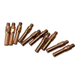 Max 10pcs Gas Shielded Welding Fitting Conductive Tip for Welding H-1