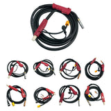 Maxbell Welder Machine Welding Torch Euro Central Plug Connector Adaptor 500A 3M