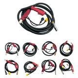 Maxbell Welder Machine Welding Torch Euro Central Plug Connector Adaptor 500A 3M