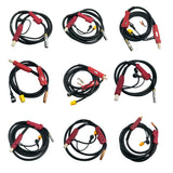 Maxbell Welder Machine Welding Torch Euro Central Plug Connector Adaptor 500A 3M