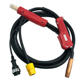 Maxbell Welder Machine Welding Torch Euro Central Plug Connector Adaptor 180A 3M
