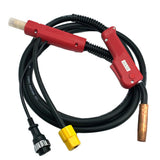 Maxbell Welder Machine Welding Torch Euro Central Plug Connector Adaptor 180A 3M