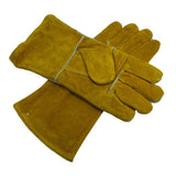 Max 1 Pair 14in Welding Gloves Heat/Fire Resistant for Tig Welder Gardening