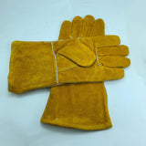 Max 1 Pair 14in Welding Gloves Heat/Fire Resistant for Tig Welder Gardening
