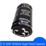 Max 1pc Super Farad Capacitor 2.7V500F Automotive Car Capacitor Black 2/4 Feet 4 foot
