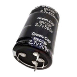 Max 1pc Super Farad Capacitor 2.7V500F Automotive Car Capacitor Black 2/4 Feet 4 foot