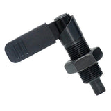 Max 1pc Indexing Plungers L Carbon Steel Index Bolts Locking Bolts w/ Grip Black M16-10