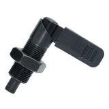 Max 1pc Indexing Plungers L Carbon Steel Index Bolts Locking Bolts w/ Grip Black M16-10