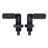 Max 1pc Indexing Plungers L Carbon Steel Index Bolts Locking Bolts w/ Grip Black M16-10
