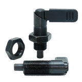 Max 1pc Indexing Plungers L Carbon Steel Index Bolts Locking Bolts w/ Grip Black M16-10