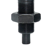 Max 1pc Indexing Plungers L Carbon Steel Index Bolts Locking Bolts w/ Grip Black M16-10