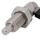 Max 1x Indexing Plungers L Type Stainless Locking Bolts Fine Thread Silver M12-5