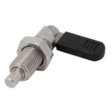 Max 1x Indexing Plungers L Type Stainless Locking Bolts Fine Thread Silver M12-8