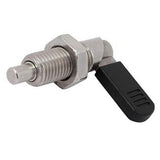 Max 1x Indexing Plungers L Type Stainless Locking Bolts Fine Thread Silver M16-10
