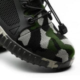 Max camouflage color safety work shoes Camouflage Green 36