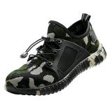 Max camouflage color safety work shoes Camouflage Green 36