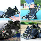 Max camouflage color safety work shoes Camouflage Green 36