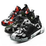 Max camouflage color safety work shoes Camouflage Red 44