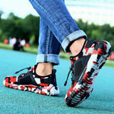 Max camouflage color safety work shoes Camouflage Red 44