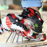 Max camouflage color safety work shoes Camouflage Red 44