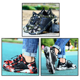 Max camouflage color safety work shoes Camouflage Red 47