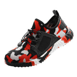 Max camouflage color safety work shoes Camouflage Red 47