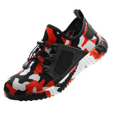 Max camouflage color safety work shoes Camouflage Red 47