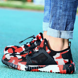 Max camouflage color safety work shoes Camouflage Red 47