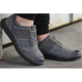 Max Labor Insurance Shoes Steel Head Anti-smash Stab-resistant Welder Work Shoes 43 gray