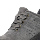 Max Labor Insurance Shoes Steel Head Anti-smash Stab-resistant Welder Work Shoes 43 gray