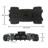 Max Omni-directional Wheel Chassis W/ Arm TT Motor Screw Car Set