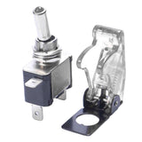 Max Rocker Toggle Switch Truck Illuminated Switch w/ Cover 12V20A Waterproof white