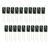 Max Maxb 20pcs 10uf 250V Aluminum Electrolytic Capacitor Adapter Filter Capacitor