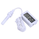Max Digital Indoor Temperature Humidity Meter Thermometer Hygrometer -White