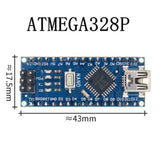Max USB Nano V3.0 ATmega328P CH340G 5V 16M Micro Controller Board without Cable