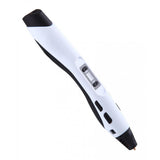 Max Maxb 3D Printing Drawing Pen Crafting Modeling PLA/ABS Filament Art Printer White