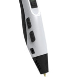 Max Maxb 3D Printing Drawing Pen Crafting Modeling PLA/ABS Filament Art Printer White