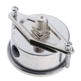 Maxbell Pressure Gauge, Stainless Steel Case, Liquid Filled, Back Mount 0-300psi