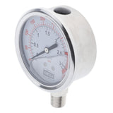 Maxbell Radial Pressure Gauge Air Water Oil Pressure Gauge Hydraulic 1 / 4G 3MPa