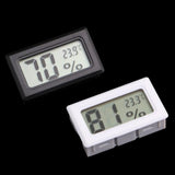 Maxbell Temperature Humidity Sensor Meter DC 1.5V White