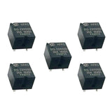 Maxbell HFKC 012-ZST(555) 5 Pieces 5Pin 30 A 12V DC Automotive Micro Relays