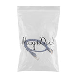 Maxbell CAT8 Ethernet Patch Cable Internet Network Cable with RJ45 Connector 0.5m