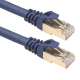 Maxbell CAT8 Ethernet Patch Cable Internet Network Cable with RJ45 Connector 1m