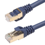 Maxbell 1x CAT8 Ethernet Patch Cable Internet Network Cable with RJ45 Connector 20m