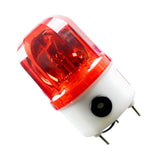 Maxbell LED Warning Light Rotating Beacon Emergency Warning Lighting 110db red