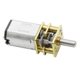 Maxbell Micro Gear Motor with Metal Gearbox Wheel 15-500RPM N20 3V - 60RPM
